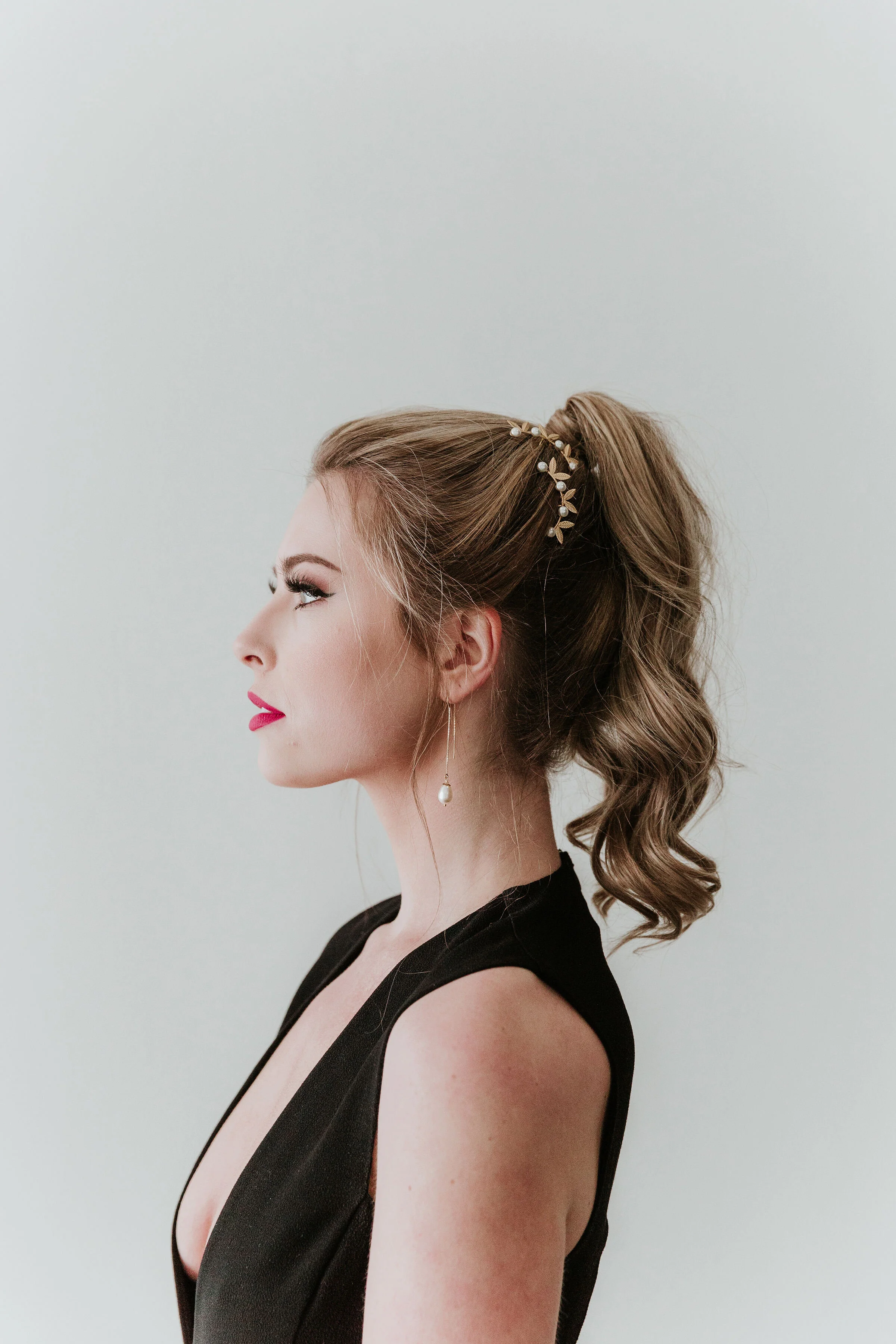 8 Glam Ponytail Hairstyles Every Bridesmaid Can Rock Bronte Bride